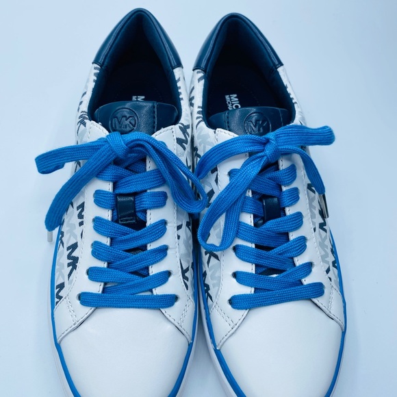 Michael Kors Chapman Lace Up Platform Sneakers Size 11 New without Box Authentic - Picture 6 of 10